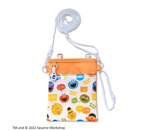 セントレディス セサミストリート 3WAYソフトペンポーチ オレンジ ST-ZSS0006 1個（ご注文単位1個）【直送品】