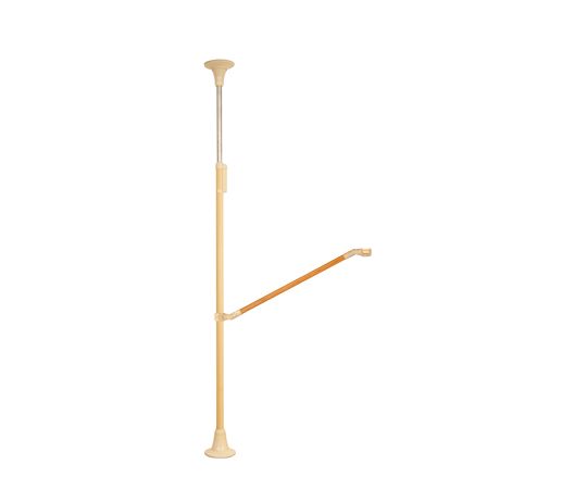 DIPPERホクメイ ベスポジBPZ 丸ベース レギュラート型 木手すり 曲げ900 セット BPZ-K5100-11 1個(ご注文単位1個)【直送品】