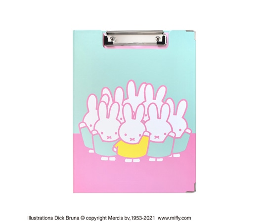セントレディス ミッフィー クリップボード+（ホワイトボード付き） エールピンク ST-ZMF0042 1枚（ご注文単位1枚）【直送品】