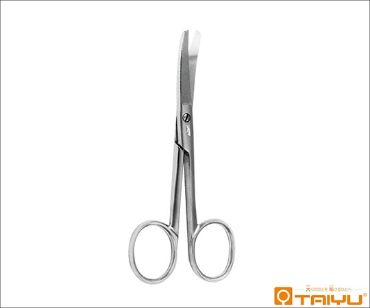 TAIYU（大祐医科工業） 小外科剪刀 両尖 直 ネジ止 全長12cm TY-106A 1本（ご注文単位1本）【直送品】