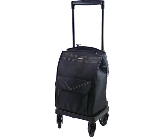 島製作所 ショッピングカート メロディ スムーズST ブラック  1個（ご注文単位1個）【直送品】