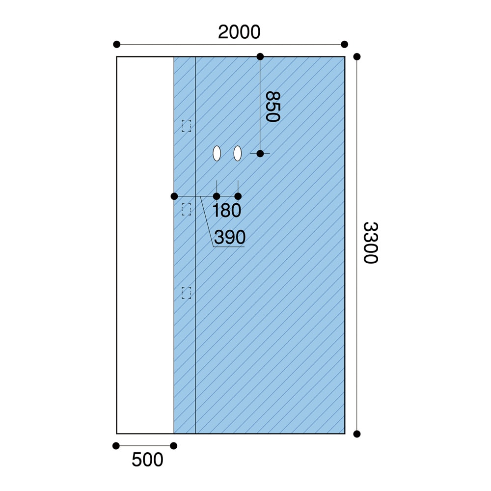 日昭産業 カテ検査用ドレープ フェモラール 1箱（1枚/袋×10袋入） 22706 1箱（ご注文単位1箱）【直送品】