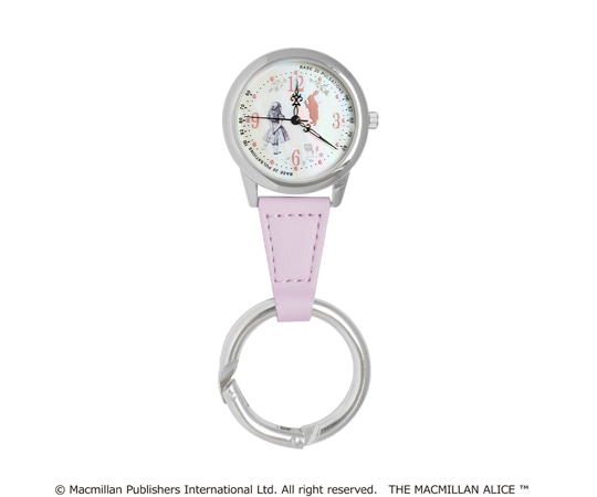 セントレディス マクミラン・アリス カラビナ付きウォッチ ラベンダー ST-PLA0001 1個（ご注文単位1個）【直送品】