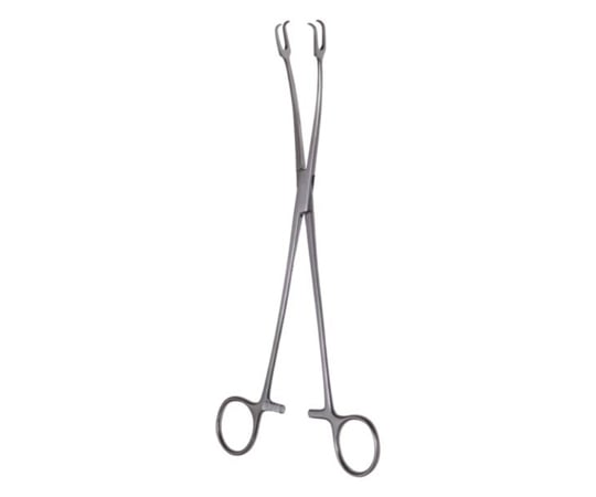 日本フリッツメディコ シュロイダー双鈎鉗子 曲 G327-250 1本（ご注文単位1本）【直送品】