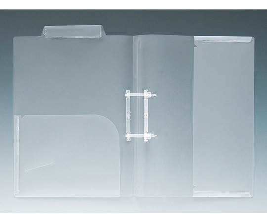 日本ホップス カルテフォルダー(アローブリッジファスナータイプ/2穴用) 200枚 CF-A4L-2W2B 1箱(ご注文単位1箱)【直送品】