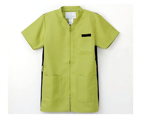 ナガイレーベン 男女兼用上衣 ライトグリーン LL RT5072 1枚(ご注文単位1枚)【直送品】