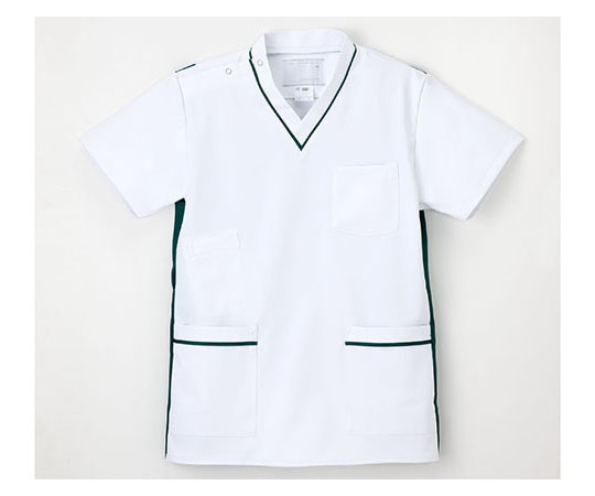 ナガイレーベン 男女兼用上衣 TPグリン M FT4492 1枚(ご注文単位1枚)【直送品】