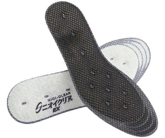 日本緑十字社 ニオイクリア インソール（クレハロンタイプ） ホワイト 375937 1組（ご注文単位1組）【直送品】
