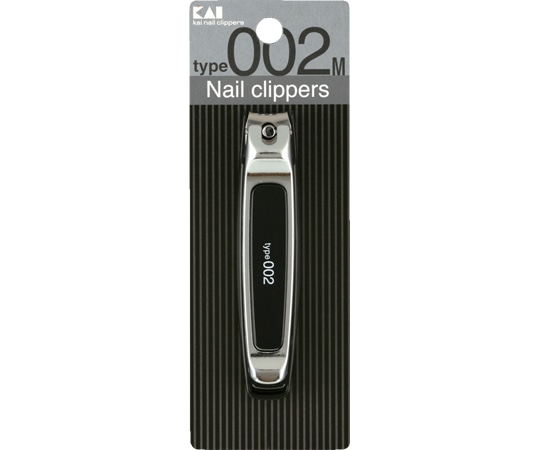 貝印 Nail Clippers ツメキリ type002M（黒） #000KE0129 1個（ご注文単位1個）【直送品】