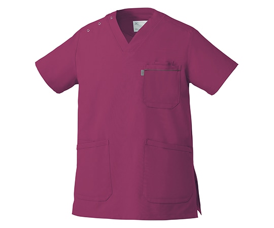 ミズノ（チトセ） 男女兼用スクラブ バーガンディ 3L MZ0018A-C-26-3L 1枚（ご注文単位1枚）【直送品】