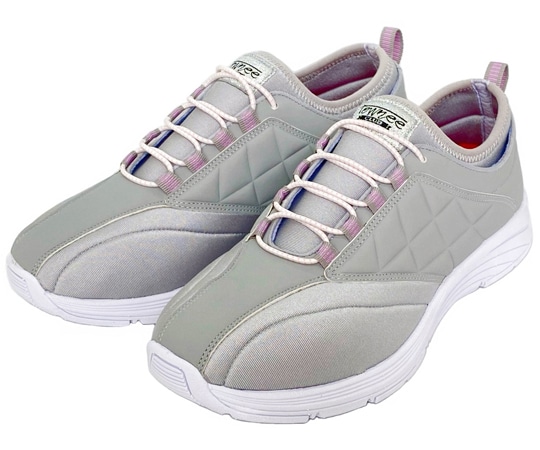 アスティコ リハビリシューズ タウニークラブ ライトⅡ グレー 24.5cm 1足(ご注文単位1足)【直送品】