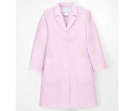 ナガイレーベン 女子シングル診察衣 ピンク S SE-3555 1枚（ご注文単位1枚）【直送品】