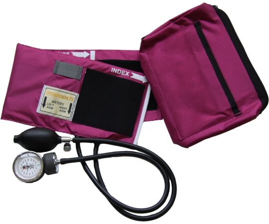 三恵 アネロイド血圧計Ⅱ マゼンタ AR410 1個（ご注文単位1個）【直送品】