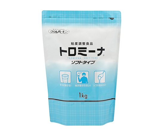 ウエルハーモニー 嚥下補助食品トロミーナ (粘度調整食品) ソフトタイプ (1kg入)×10袋入 1箱(ご注文単位1箱)【直送品】