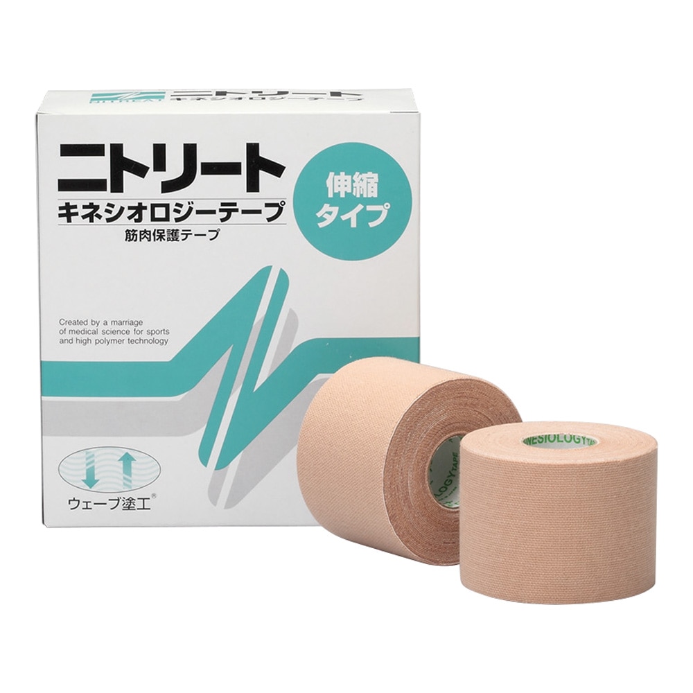 ニトムズ ニトリートR キネシオロジーテープ（スタンダードタイプ）50mm×5m 6巻入 NK50 1箱（ご注文単位1箱）【直送品】