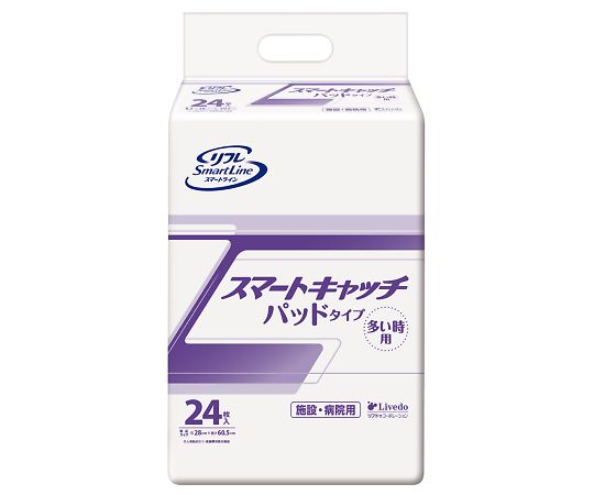 リブドゥコーポレーション リフレ スマートライン スマートキャッチ パッドタイプ 多い時 24枚×6袋 17085 1ケース（ご注文単位1ケース）【直送品】