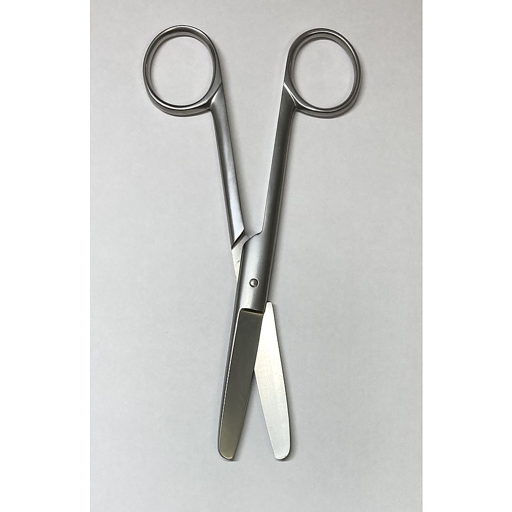 ルマン 外科剪刀 両鈍 直 ハズシ 14.5cm 左利き用 1本(ご注文単位1本)【直送品】