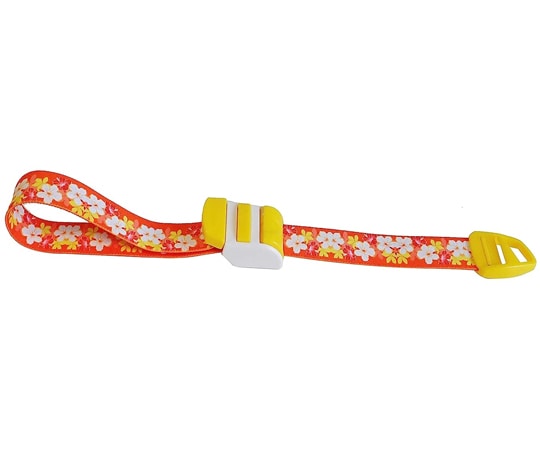 アイゼンコーポレーション ワンタッチ式駆血帯 ハワイアンシリーズ オレンジハイビスカス 1個(ご注文単位1個)【直送品】