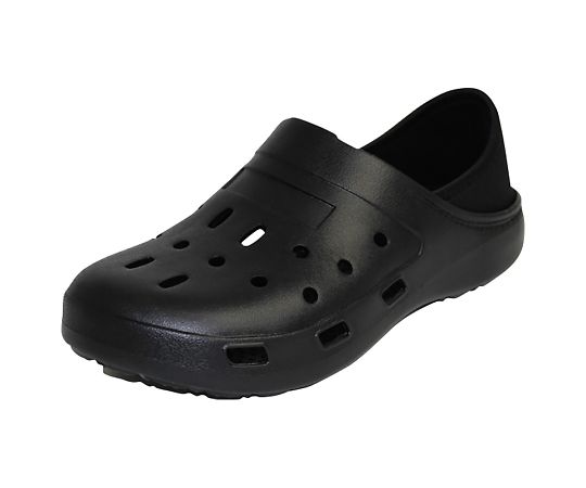 内外ゴム サンダル（ジャストモードNo.800） ブラック 25.0~25.5cm 154081 1足（ご注文単位1足）【直送品】