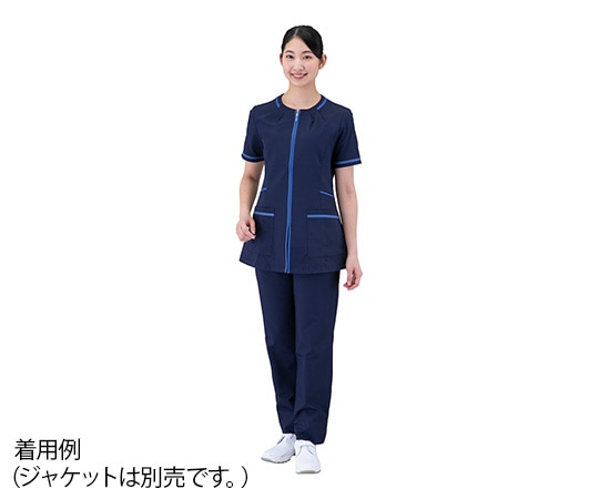 サンアロー レディスパンツ ネイビー LL 844-48 LL 1枚（ご注文単位1枚）【直送品】