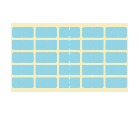 日本ホップス カラーラベル 水色 10シート CL-S04 1袋(ご注文単位1袋)【直送品】