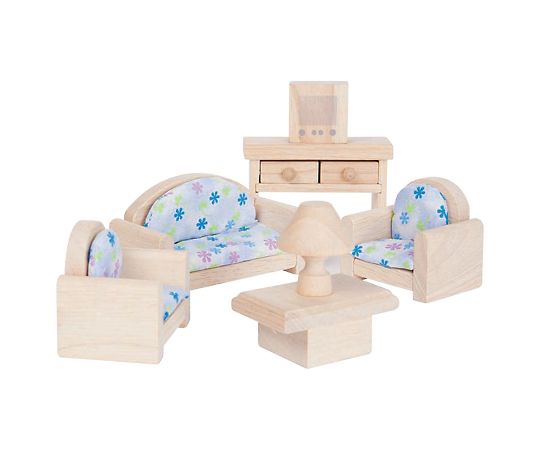 イメージミッション木鏡社 マイファーストドールハウス リビングルーム 9015 1セット（ご注文単位1セット）【直送品】