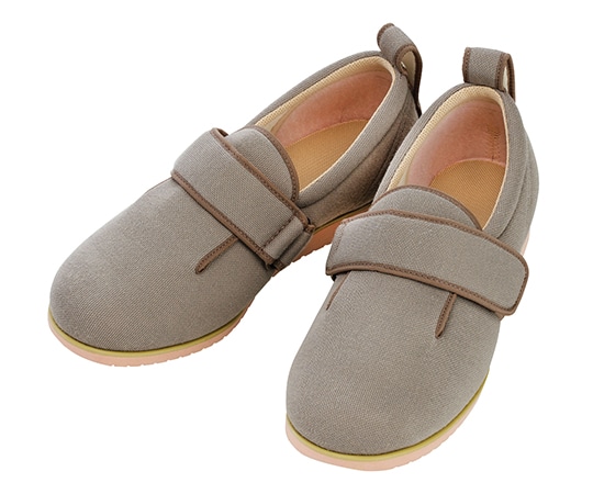 徳武産業 ダブルマジックⅡ 3E Mグレー L 1017 1足（ご注文単位1足）【直送品】