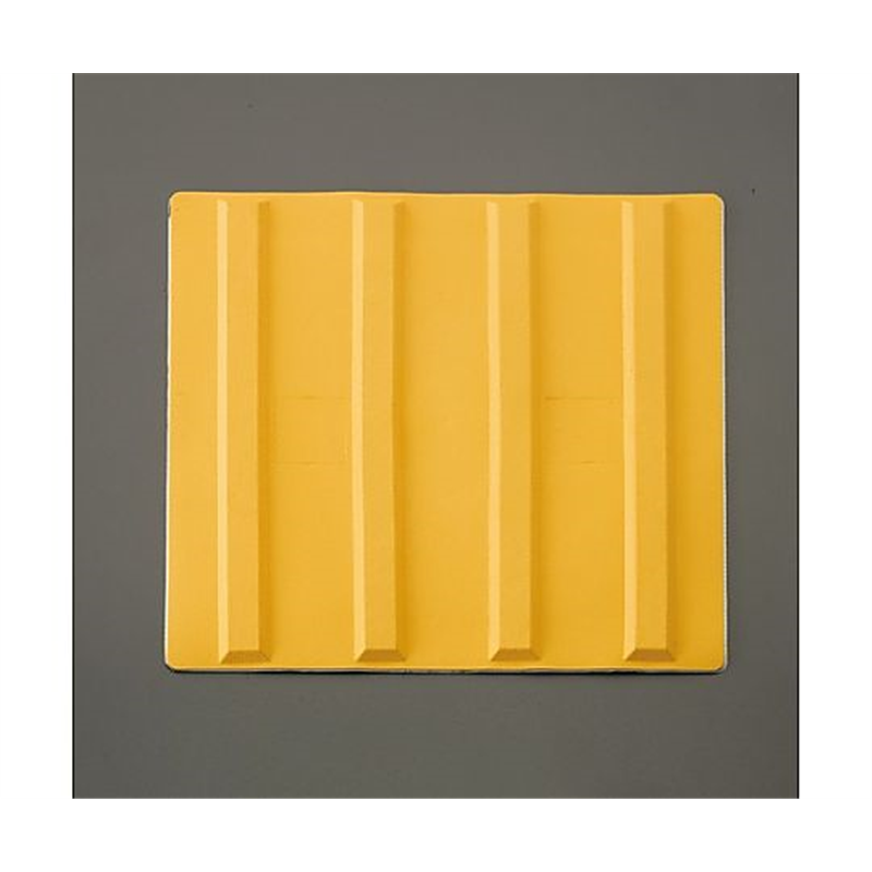 エスコ 300x 300mm 点字パネル(仮設専用/ライン) EA983FY-62 1個（ご注文単位1個）【直送品】