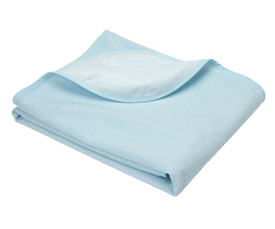 歯愛メディカル Ci 防水シーツ 綿パイル サックスブルー  1枚（ご注文単位1枚）【直送品】