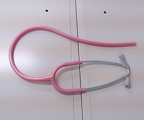 ケンツメディコ 耳管チューブセット パールピンク No.116Ⅱ.126Ⅱ共用 1095F841 1本（ご注文単位1本）【直送品】