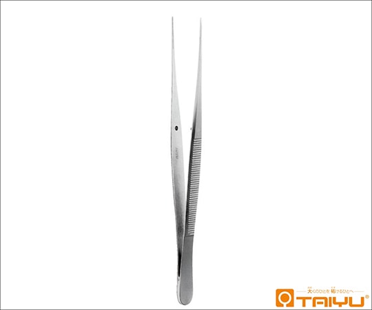 TAIYU（大祐医科工業） 神経鑷子 無鈎 併式 ダボ付 全長15cm TY-054A 1本（ご注文単位1本）【直送品】