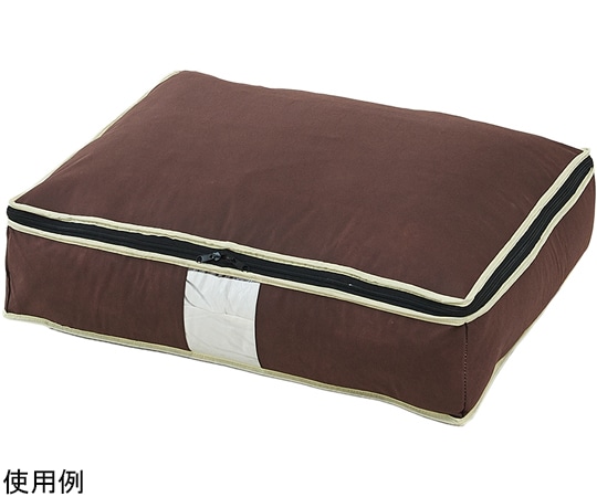 アイメディア 炭入り消臭羽毛布団収納ケース シングルサイズ 縦置き A-02 収納袋 1009882 1個(ご注文単位1個)【直送品】