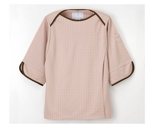 ナガイレーベン 検診衣上衣 ピンク LL JK1496 1枚（ご注文単位1枚）【直送品】