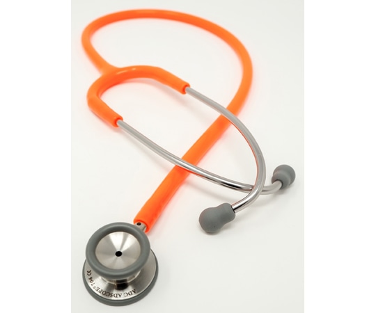 ユーメド貿易 ADスコープ ペティアトリッククリニシャンステトスコープ ネオンオレンジ AD704NO 1本（ご注文単位1本）【直送品】