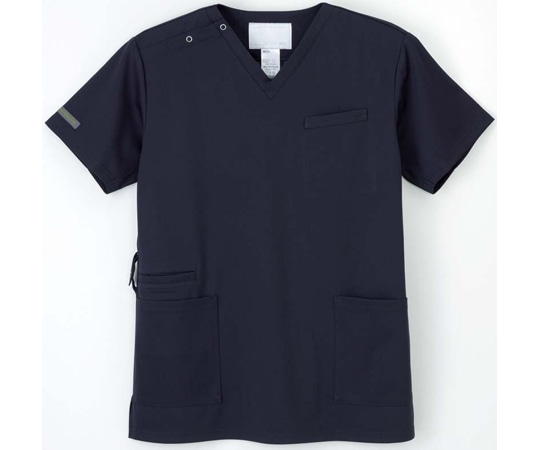 ナガイレーベン 男子スクラブ ネイビー BL AY-5552 1枚(ご注文単位1枚)【直送品】