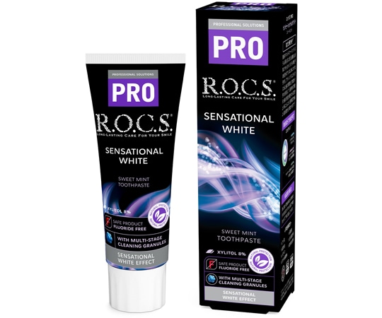 アズワン ロックスPRO歯みがき センセーショナルホワイト 30-01-002 1個（ご注文単位1個）【直送品】