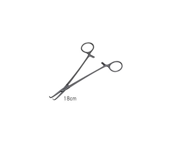 日本フリッツメディコ ジェミニ鉗子 18cm F064-5118 1個（ご注文単位1個）【直送品】