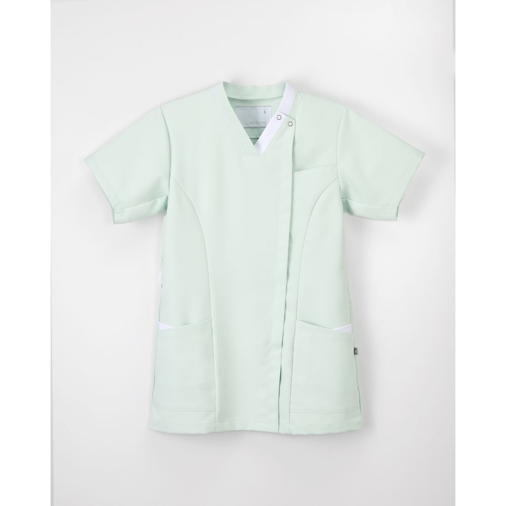 ナガイレーベン 男女兼用スクラブ グリーン SS CFS-2657 1枚(ご注文単位1枚)【直送品】