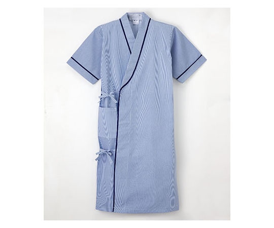 ナガイレーベン 検診衣 ブルー M SKP375 1枚(ご注文単位1枚)【直送品】