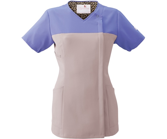 フォーク レディスジップスクラブR オークル×ストエカス LL HI701-22 1枚(ご注文単位1枚)【直送品】