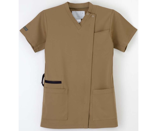 ナガイレーベン 女子スクラブ ベージュ M AY-5557 1枚(ご注文単位1枚)【直送品】