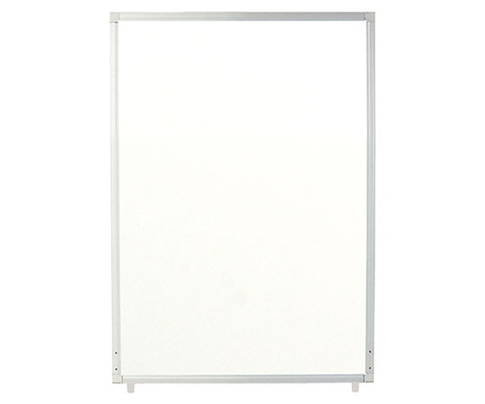 弘益 抗ウイルスパーテーション 700×25×1200 AP-1207V(WH) 1個(ご注文単位1個)【直送品】