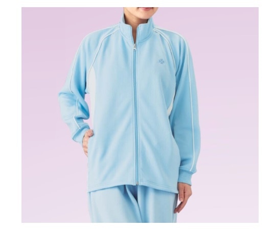 ディーフェイズ ジャージジャケット（男女兼用） サックス SS C-20 1枚（ご注文単位1枚）【直送品】