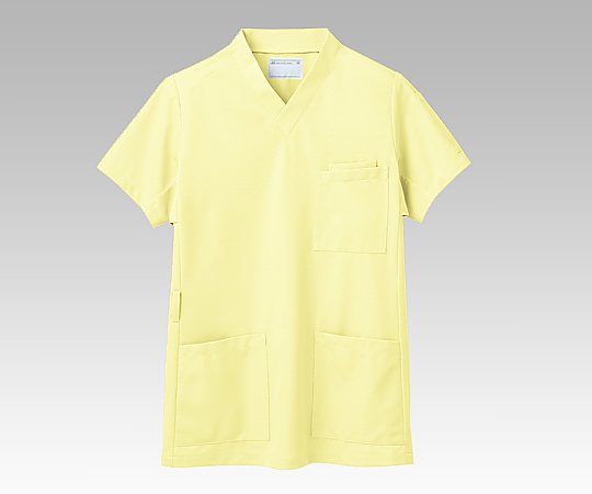 住商モンブラン スクラブ (男女兼用/右肩口スナップボタン) シトラスイエロー/3L 72-623 3L 1枚(ご注文単位1枚)【直送品】