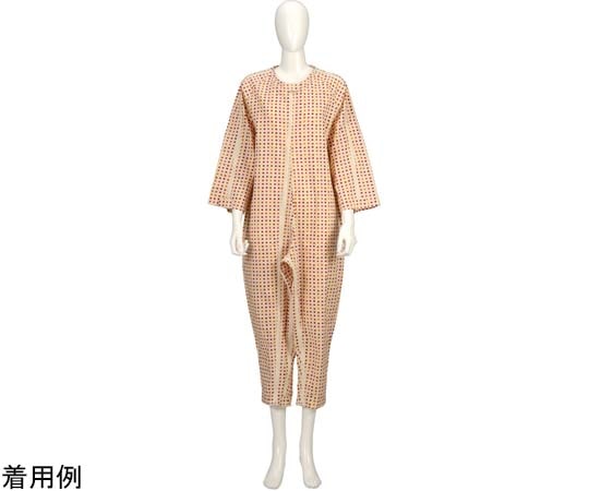 竹虎 ソフトケアねまき スリーシーズン だいだい M 105943 1枚（ご注文単位1枚）【直送品】