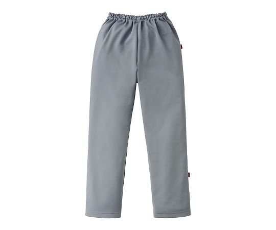 サンアロー ニット検診衣パンツ(男女兼用) グレー S 302-46 S 1枚(ご注文単位1枚)【直送品】
