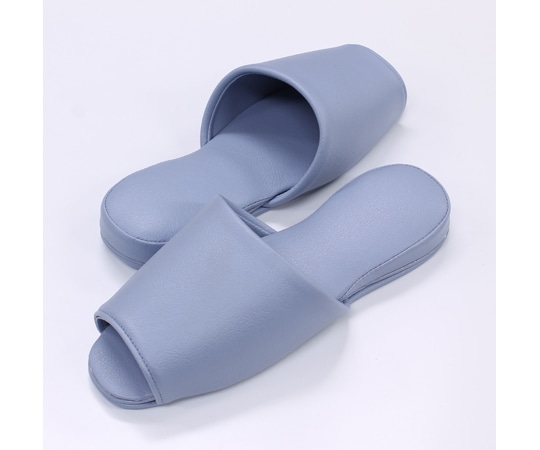 日紅商事 無柄スリッパ（前開きタイプ）ブルー 20足セット ST601（20ソクセット）-ブルー-26.5cm 1箱（ご注文単位1箱）【直送品】