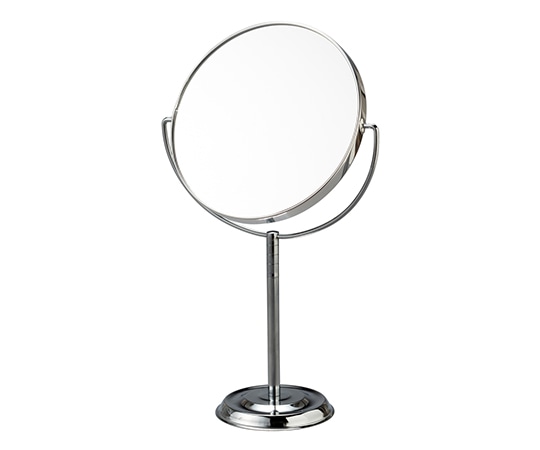 堀内鏡工業 等倍・5倍拡大両面卓上スタンドナピュアミラー シルバー RS-05 1個（ご注文単位1個）【直送品】