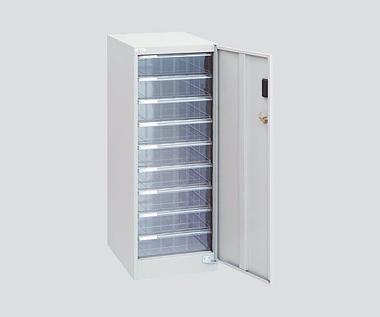 アズワン セキュリティフロアケース 深型 323×438×880mm BF-SM9 1台(ご注文単位1台)【直送品】