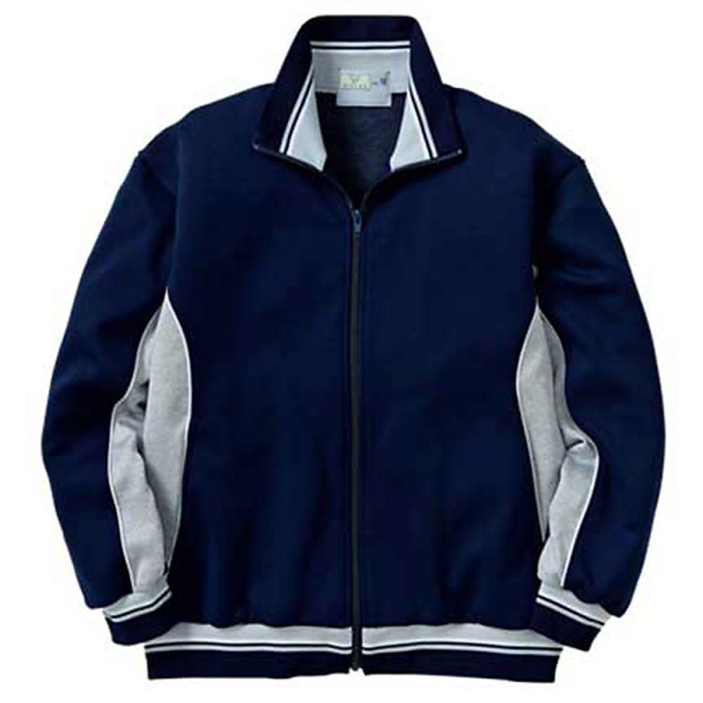 KIRAKU（トンボ） ケアワークジャケット ネイビー 4L（身丈75cm） CR130-88 4L 1枚（ご注文単位1枚）【直送品】